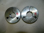 Prestige 1/4-12 UNF-3A Thread Ring Gage Set 1.1959 Nogo 1.1913 Lot # 31. Fixed Price $195.00.
