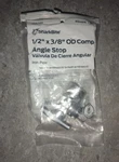 Sharkbite 1/2" X 3/8" Od Compression Angle Stop Valve Iron Pipe Lead Free 1PC. Fixed Price $5.00.