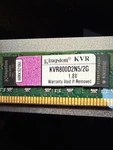 Kingston Dimm DDR2 Memory (KVR800D2N5/2G). Fixed Price $8.25.