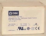 Dbk FGT100 Adjustable Din Rail Thermostat -10 To 50 C, 16A, 115 230V Ac New. Fixed Price $65.00.