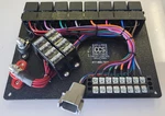 Race Car Fuse/relay Panel Board 8 Circuits Color Coded Wiring Usa Made. Fixed Price $250.00.