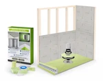 Profilitec Showertec Waterproof With Tray, Drain Kit, Grate, Boards. Fixed Price $830.40.
