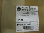 New Allen Bradley Contactor 500FL-FOD93 In Box. Fixed Price $5500.00.