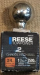 Reese Towpower 7008220 Chrome Hitch Ball. Fixed Price $14.99.