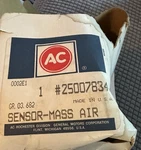 Nos 1985 1988 Buick Olds Maf Sensor 25007834 Riviera Tornado Lesabre Electra 3.0. Fixed Price $39.99.