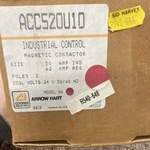 Arrow Hart ACC52OU10 Magnetic Contactor 2-POLE 62A 24V 50/60HZ Model 86. Fixed Price $69.95.