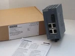 (new) Siemens 6GK5 004-1GL00-1AB2 XB004-1G 24V Industrial Ethernet Switch. Fixed Price $550.00.