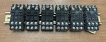 Lot Of 6 Cutler Hammer D5PA2 Ser. A1 Relay Socket Base On Bracket. Fixed Price $27.01.