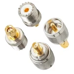 4PCS Uhf PL259 Sma Female Coax Connector 50 Ohm For Cb Radio Antenna Swr. Fixed Price $15.97.