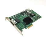 Advantech PCIE-1672E 2-PORT Video Capture Grabber Card Gigabit Ethernet Poe RJ45. Fixed Price $250.00.
