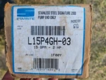 Sta-rite L15P4GH-03 Stainless Steel Pump End Gpm 2 Hp. Fixed Price $799.00.
