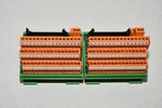 Lot 2X Saia Burgess - PCD2.K525 Block Terminals #X6477. Fixed Price $100.00.