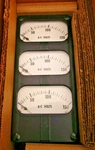 Westinghouse Triplex Voltmeter Ua 251 Scale - 150 Vac 292B583A12 029404. Fixed Price $600.00.