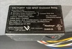 Veris Industries Victory 100 Spdt Enclosed Relay 10-30VAC/DC 120VAC 28VDC (2E). Fixed Price $14.00.