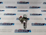 Smc AW20-F02C VHS20-F02 Pneumatic Regulator Filter Assembly W/pressure Gauge. Fixed Price $301.99.