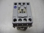 Allen Bradley 100-C16DJ10, Contactor, Amp, 600 V, 3 Pole, 24VDC Coil, Nib. Fixed Price $130.00.