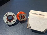 2 Ridgid 00-RB 3/4" 16 Nf Bolt Threader Die Head Complete. Fixed Price $129.00.