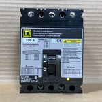 Square FAL36000M8022 Pole 100 Amp 600V Molded Case Circuit Breaker. Fixed Price $115.00.