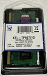 KTL-TP667 1G Memory Module Equiv. Lenovo P/n: 40Y7734, Kingston Technologies-new. Fixed Price $14.95.