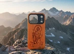 San Judas Engraved Iphone Case-wood Cover For 14, 15, 16 Y 17.. Fixed Price $24.49.