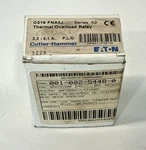 C316FNA3J Cutler Hammer Thermal Overload Relay, 2.2-3.1 Series A2 New. Fixed Price $265.00.