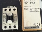 Fuji Electric SC-E02 Contactor 120 V Coil SE09AA-H Din Rail Mount New. Fixed Price $39.75.