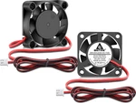 Gdstime 2PCS 40MM Fan 24V, Dual Ball Bearing 40X40X10MM Brushless Dc Cooling. Fixed Price $26.04.