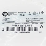 New Allen Bradley 1585J-M4TBJM-2 RJ45 Ethernet Media Cables CAT5E. Fixed Price $298.00.