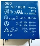 SDT-SH-118DM, 18VDC 10A, Original Relay. Fixed Price $12.99.