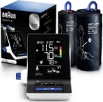 Braun Exactfit 3 Blood Pressure Monitor, Large Display, 2 Cuffs, 80 Memories. Fixed Price $49.99.