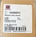 Cutler-hammer EGH3020FFG E125H 20A 3-POLE 480VAC Industrial Circuit Breaker. Fixed Price $137.50.
