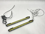 Keyence Safety Light Curtain Set GL-S16FH-T GL-S16FH-R W/ GL-SP5P Cut. Fixed Price $170.99.