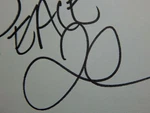 Tq Singer/rapper Autograph Signature Signed Card. Fixed Price $12.00.