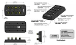 Axiomatic 6-PORT Isolated Can Bus Router/gateway AX141600. Fixed Price $520.00.