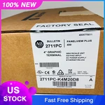 Allen Bradley 2711PC-K4M20D8 Panelview Plus 400 Grayscale 4" Graphic Terminal. Fixed Price $2080.00.