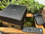 Epson Epiqvision Mini EF-12 Smart Streaming Laser Projector Yamaha HA14A. Fixed Price $320.00.