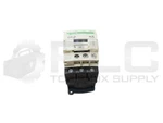 Schneider Electric LC1D096BL Contactor 24VDC 25A W/ LAD4TBDL Suppressor Block. Fixed Price $52.00.