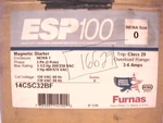 New Furnas Motor Starter 14CSC32BF Phase 1.5HP 200/230 3HP 460/575 ESP100. Fixed Price $99.00.