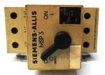 Siemens-allis, Manual Starter Protector, MSP30J, 2,5-4 Amp. Fixed Price $35.00.