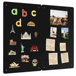 2 Pack Magnetic For Wall, 17.5" X 11.4" Bulletin Memo Board, Met.... Fixed Price $40.65.