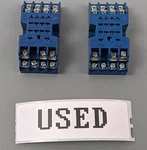(2) Amf 27E166 Relay Bases + Screw Terminals. Fixed Price $11.95.