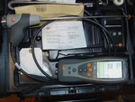 Testo 327-1 Flue Gas Analyzer Kit With Printer Works Great Filter Sensor Needed. Fixed Price $466.00.