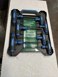 7 Pc Standard (mm) Handle Allen Wrench Set Two-end Hex Key & Storage Box. Fixed Price $15.00.