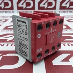 100S-FBB04 Allen Bradley Bulletin 100S, Aux Block, 4XNC, Used, Ser. Fixed Price $70.97.