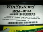Winsystems MCM-I0144, LPM/MCM-1048/96/144, MCM-10144 Circuit Board 1-PC. Nos!!. Fixed Price $1000.00.