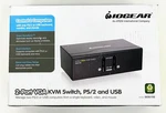 Iogear GCS1722 2-PORT Vga Kvm Switch W/ Usb & PS/2 Keyboard Mouse Control. Fixed Price $49.99.