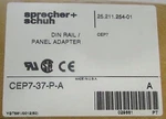 Sprecher & Schuh CEP7 37 Din Rail Panel Adapter 211 254 01. Fixed Price $15.00.