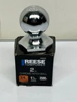 Reese Towpower 7008220 2IN Hitch Ball, Chrome. Fixed Price $24.99.