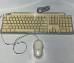 2002 Clear Apple Pro Keyboard And Mouse Wired Usb M7803 Works!!. Fixed Price $26.25.
