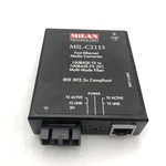 Used Milan Technology MIL-C2113 Fast Ethernet Media Converter Power Test Read. Fixed Price $9.50.